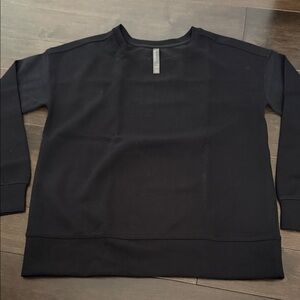 Mondetta Black Crewneck Top